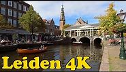 Leiden, Netherlands Walking tour [4K].