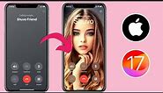 How To Customize Incoming Call Screen On iOS 17 | Change Call Screen After iOS 17