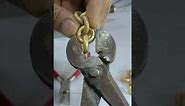 3mm wire Cuban link chain making process by hand, how to make Cuban link chain by hand