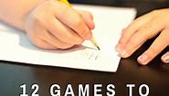 12 Fun Games to Play With Pen and Paper