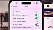 How to manage Safari settings on iPhone
