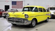 1957 Chevy Bel Air Yellow
