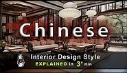 CHINESE - Interior Design Style Explained by Retro Lamp