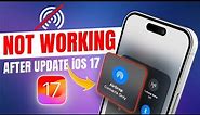 How to Fix AirDrop Not Working Problem on iOS 17 | Airdrop Files Not Receiving on iPhone