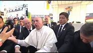 'Don't Be Selfish!' Pope Francis Caught Getting Angry at Crowd