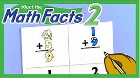 Meet the Math Facts Addition & Subtraction - Worksheet 1