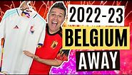 🇧🇪 2022 WORLD CUP 🎵 Adidas 2022-23 Belgium Away Jersey Review