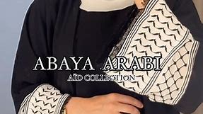 LIKE Azziza 🛍 on Instagram: "AID COLLECTION Ensemble Arabi ( abaya + robe + voile ) 3 pieces"