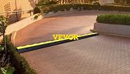 VEVOR 37.4in. x 22.6in. x 3.5in. Cable Organizer 2-Channel Speed Bump 22,000 lbs. Load Clamshell Cable Protectors Ramp, 1-Pack LCGXB000000000001V0
