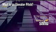What is an Elevator Pitch? Examples for Students and Job Seekers