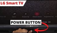 LG Smart TV Power Button Location and How to Use