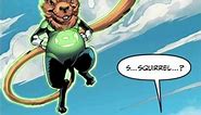 Green Lantern Squirrel Defeats Superman | #superman #comicbooks #batman #justiceleague #dccomics #dc
