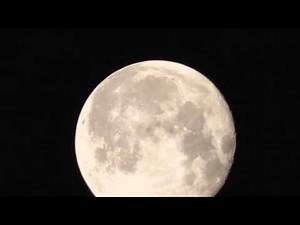 Тестируем зум камеры на Луне (Panasonic HC-V260)