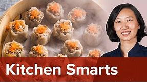 How to Shape Chinese Dumplings: Wontons and Shu Mai