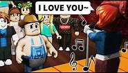 Roblox NOOB confessed her love for me... IN FRONT OF EVERYONE