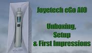 Joyetech eGo AIO Unboxing & Setup