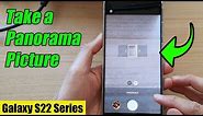 Galaxy S22/S22+/Ultra: How to Take a Panorama Picture