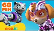 PAW Patrol Pups Stop Out of Control Robots! w/ Skye & Chase | 1 Hour Compilation | Nick Jr.