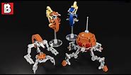 LEGO Droids Separatist Battle Pack Custom Build with Droideka Dwarf Spider Droid & STAP!