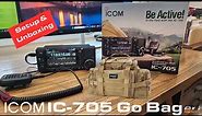 ICOM IC-705 Go Bag Setup & Demo