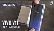Vivo V11 unboxing and key features