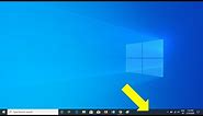 How to Unlock Taskbar on Windows 10