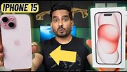 Pink iPhone 15 Unboxing! What's New in iPhone 15?