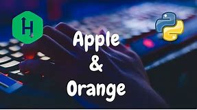 13 - Apple and Orange | Implementation | Hackerrank Solution | Python