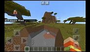 How to make a giant hole (world edit) (minecraft pe) (Simple tutorial)