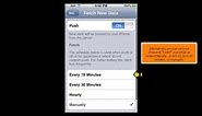 iPhone: How to Configure Your Email Settings