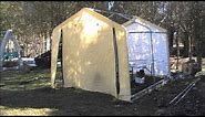 10x10 shelterlogic Shed Turned Into A Greenhouse