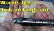 Best lock picking tool - how to pick a lock electric pick gun Multipick kronos