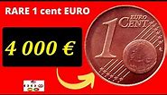RARE 1 cent EURO