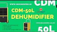 CDM-50L Industrial Dehumidifier or Commercial dehumidifiers Review.