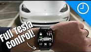 Fully Control Your Tesla From Your Wrist with WatchforTesla App!