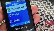 Dual sim call settings in samsung keypad phone | Samsung dual sim setting