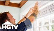 How to Install Window Blinds | HGTV