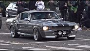 Ford Mustang Shelby GT500 Eleanor 1967 - Engine Sounds & Accelerations!