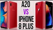 A20 vs iPhone 8 Plus (Comparativo)