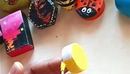 Waste Colour Bottle Cap Craft 😍💡 Emoji Art🎨 ✨
