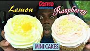 Costco® Mini LEMON and RASPBERRY CAKE Review 🍋🍇🍰 | with BUTTERCREAM ICING