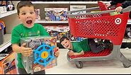 Caleb GOES TOY SHOPPING at TARGET for RYAN WORLD TOYS, LOL SURPRISE, 5 SURPRISES & More with MOMMY!