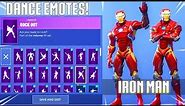 Fortnite X Avengers Endgame IRON MAN Skin Showcase..! (Custom skin)