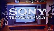 Rare Commercial Vault: Sony TV (1980 HD)