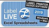 How To Print Labels From An Excel Spreadsheet To A Dymo, Zebra, Rollo Or Brother Thermal Printer