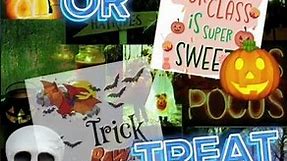 Trick or Treat Posters #twinkl
