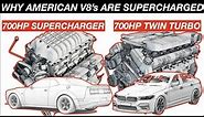 Why V8 Engines Are Supercharged vs. Turbo😮| Explained Ep.6
