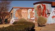 chamizal national memorial mural el paso texas