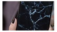 Felony Case - Black Polished Marble iPhone Case