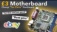 The CHEAPEST Motherboard on eBay... (Pegatron IPX41-R3 LGA775)